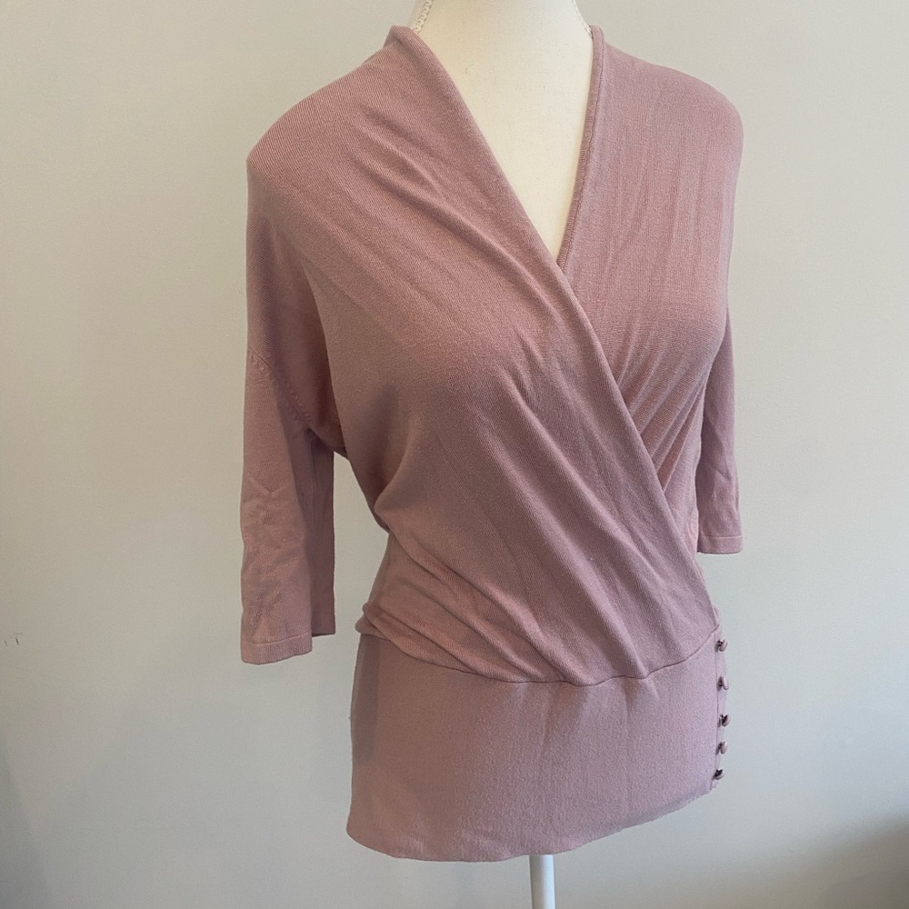 Pink Wrap Top